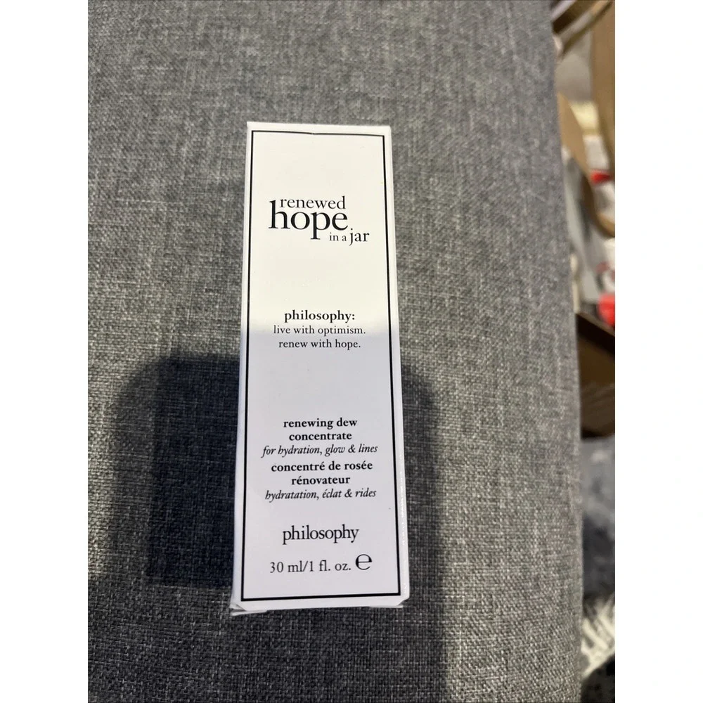Philosophy Renewed Hope In a Jar Renewing Dew Concentrate 1oz / 30ml NIB